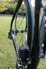 Cleaned drive chain ready for tuning