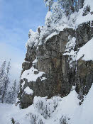 Fresh snow fall